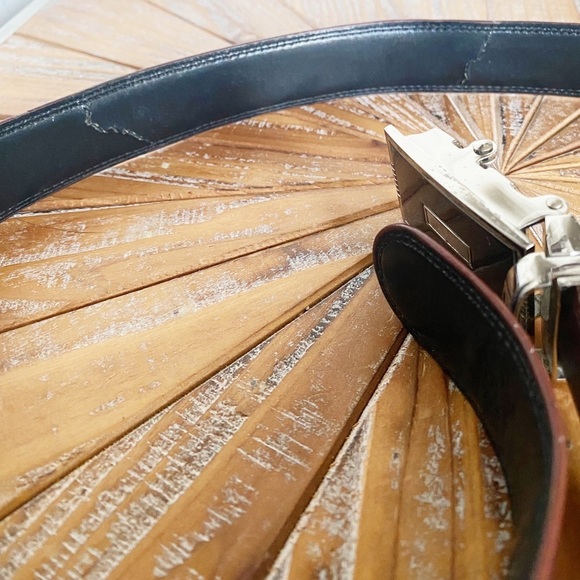 Used Men’s Brown Genuine Leather Belt - Picture 6 of 9